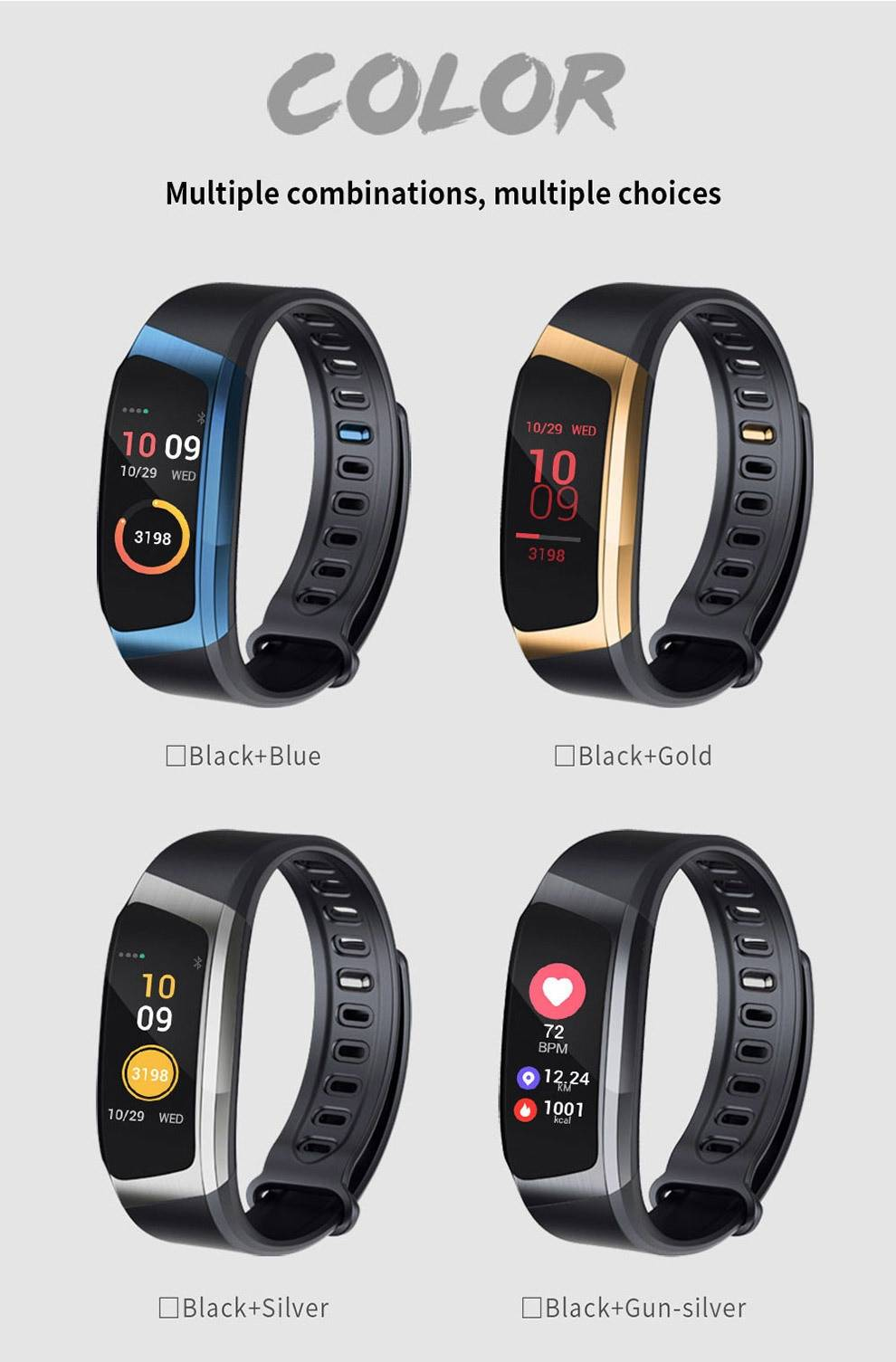 SeenDa E18 montre intelligente sport hommes montre-bracelet Fitness Tracker montre intelligente pour Android et IOS téléphone Bluetooth femmes montre intelligente