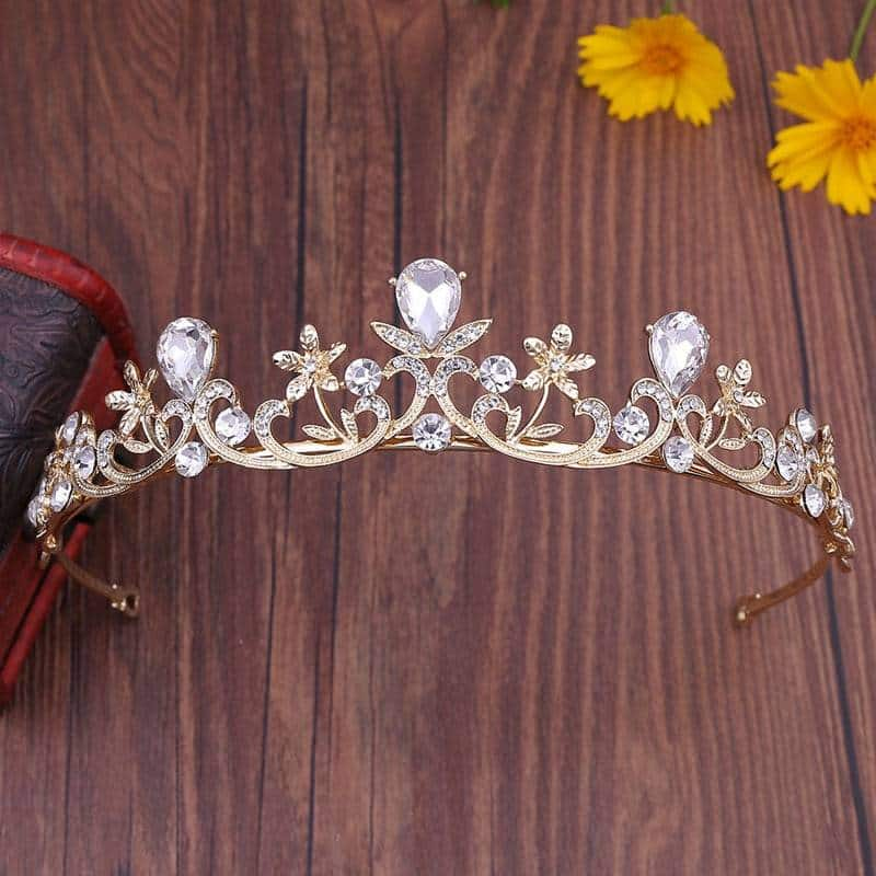 Mode couronne mariée bandeau diadèmes de mariée Baroque cristal mariage cheveux accessoires coiffure mariage diadème et couronne pour les femmes