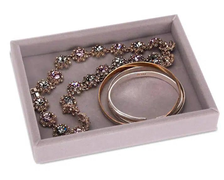 Tiroir pour bijoux à bricoler, plateau de rangement en soi-même pour bagues Bracelet cadeau, boîte de rangement pour bijoux, support pour boucles d'oreilles, petite taille, adapté à la plupart des pièces