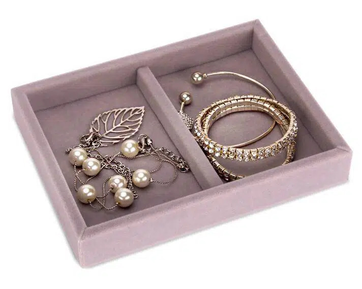 Tiroir pour bijoux à bricoler, plateau de rangement en soi-même pour bagues Bracelet cadeau, boîte de rangement pour bijoux, support pour boucles d'oreilles, petite taille, adapté à la plupart des pièces
