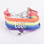 Bracelet Arc-en-Ciel Gay Pride LGBT BIJOUX FEMME BRACELET FEMME Bracelets NOUVEAUTÉS