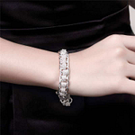 Bracelet Femme avec Maillons en Argent Bracelet Femme Argent