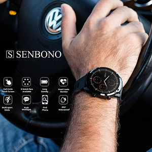 Smartwatch Senbono S10 Pro Connectées Montre Femme Montres Homme