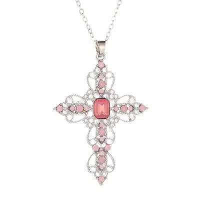 Pendentif Bijoux avec Croix Originale BIJOUX FEMME Bijoux Religieux Catholique