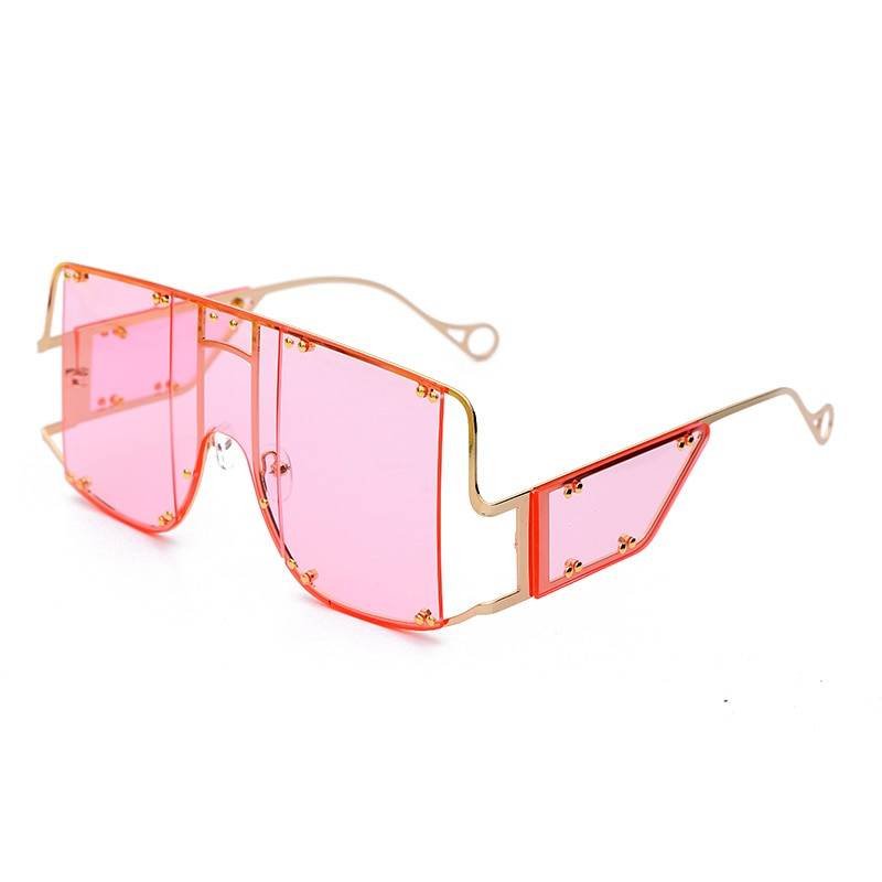 Surdimensionné lunettes de soleil femmes 2019 lunettes de soleil hommes Vintage lunettes de soleil luxe rétro carré hommes lunettes de soleil Rihanna lunettes de soleil