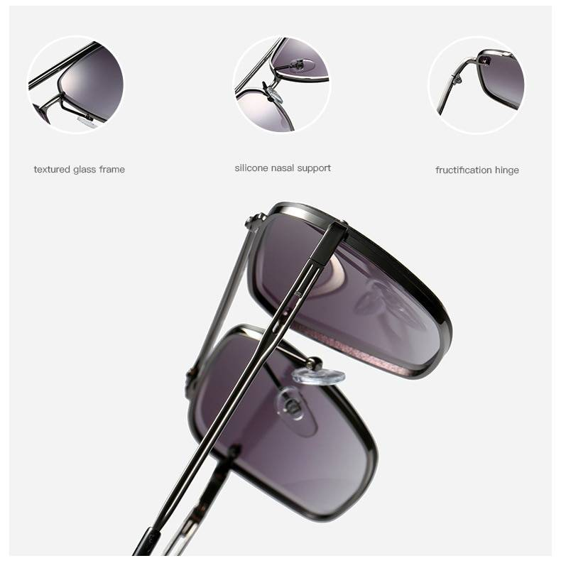 JackJad 2018 nouvelle mode Mach deux demi cadre en métal Style Aviation lunettes De soleil Vintage hommes marque Design lunettes De soleil Oculos De Sol