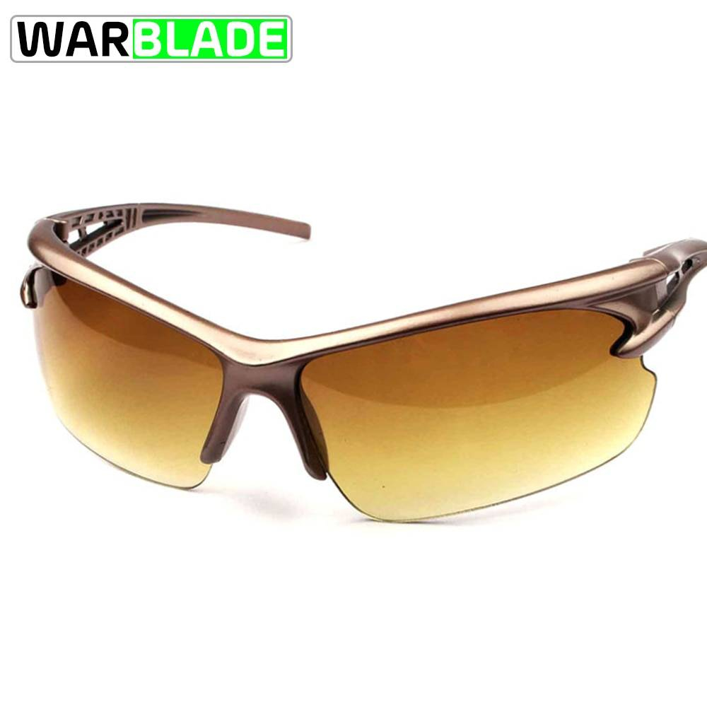 WarBLade nouvelles lunettes de soleil de Vision nocturne Sports de plein air lunettes de soleil de pêche pilotes de nuit lunettes de conduite Anti-éblouissement lunettes Oculos