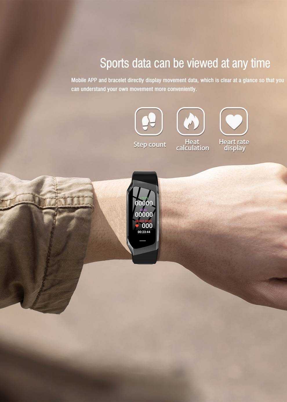 Gelée peigne montre intelligente pour Android IOS tension artérielle moniteur de fréquence cardiaque Sport Fitness montre Bluetooth 4.0 hommes femmes Smartwatch