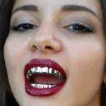 Dentier Diamant Pierre Luxe Zircon Style Rappeur Or ou Argent BIJOUX HOMME Rappeur Hip Hop