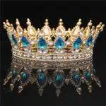Diadèmes Vintage Royale – Pour Reine et Roi Bijoux de Mariage Diadème Couronne