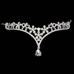 2020 nouveauté charmant cristal violet mariée diadème couronnes magnifique strass diadème pour princesse accessoires de cheveux de mariage