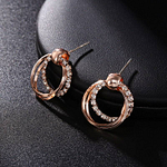 Boucles d’oreilles coréenne anneau femmes BIJOUX FEMME Boucles d'Oreilles Clous Moins 10 €