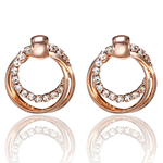 Boucles d’oreilles coréenne anneau femmes BIJOUX FEMME Boucles d'Oreilles Clous Moins 10 €