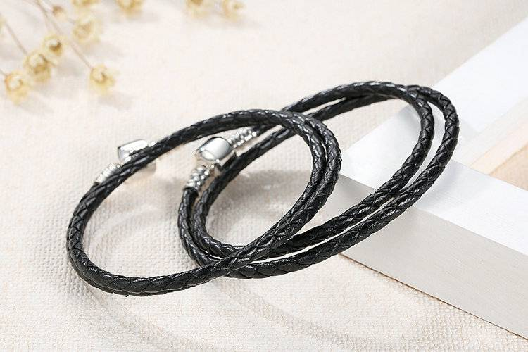 Bracelets Homme Femme 925 en argent Sterling véritable chaîne longue réglable pour femmes avec fermoir serpent bijoux WEUS908