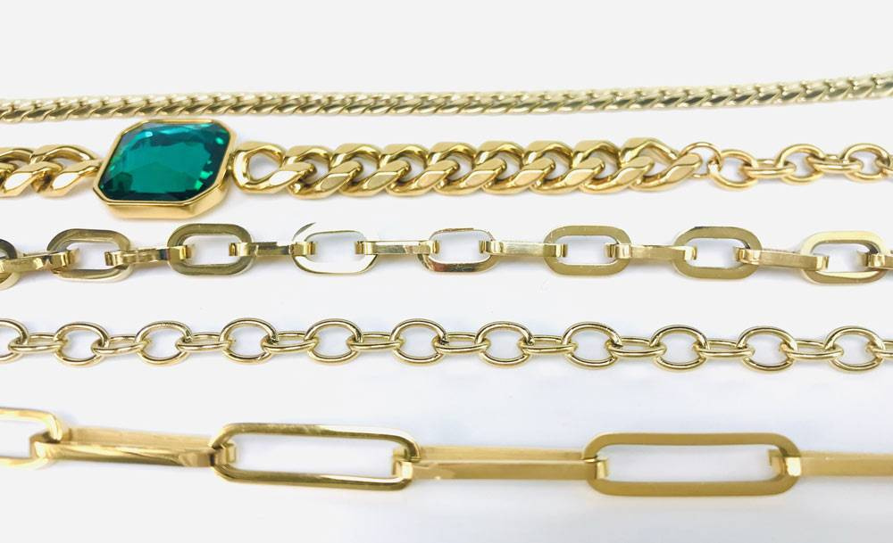 Guide des différents types de mailles de chaînes pour les bijoux