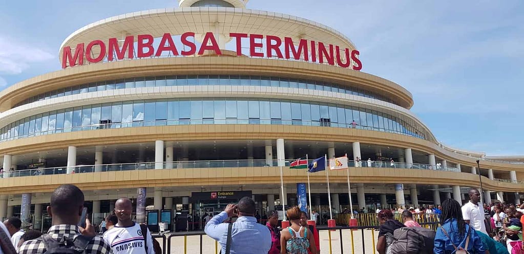 Gare Terminus de Mombasa au Kenya