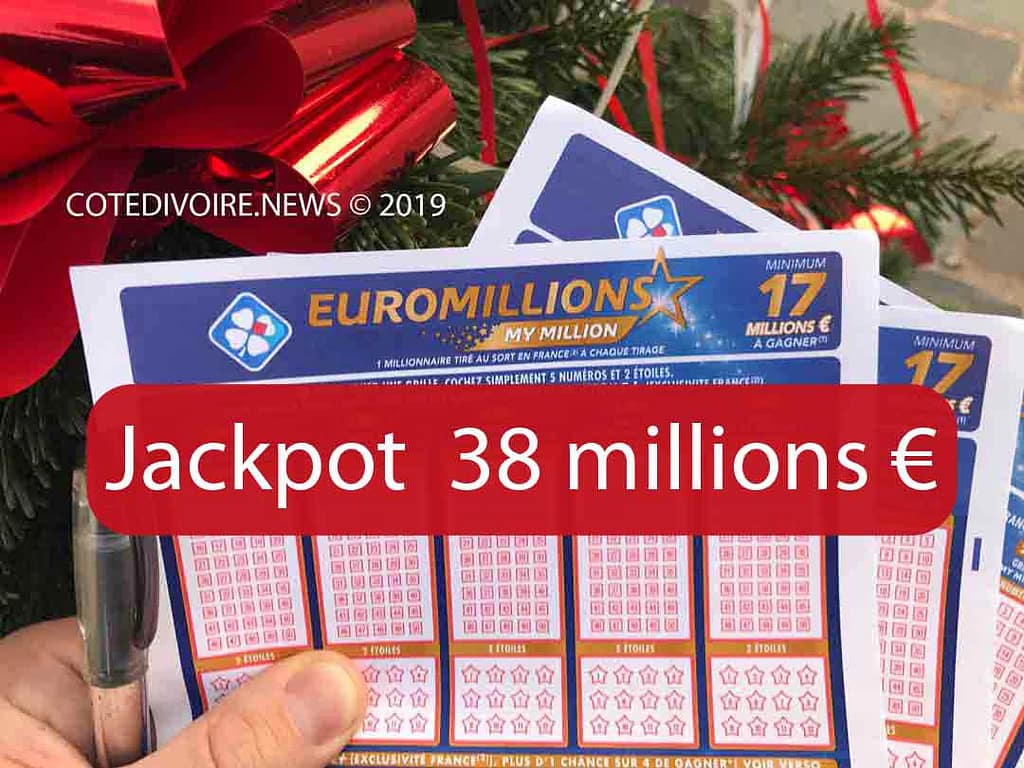 Jackpot 38 millions d'euros