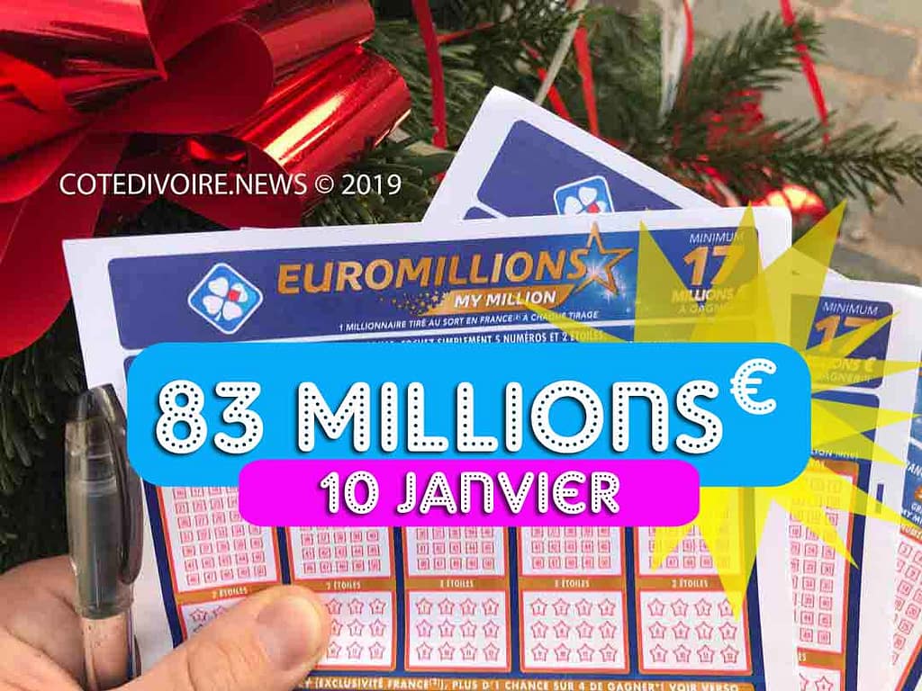 Tirage Euromillions 10 01 20