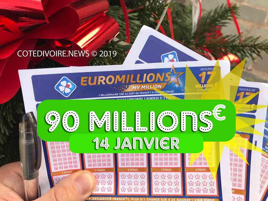 Euromillions du mardi 14 janvier