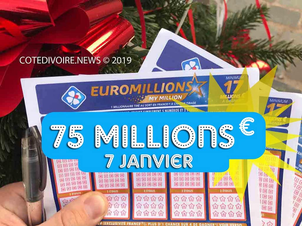Euromillions mardi 7 1 2020