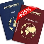 Passports plus chers africain pays