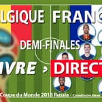 Match France Belgique coupe du monde 2018