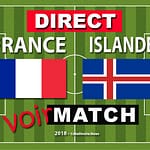 Match Islande contre la France en direct