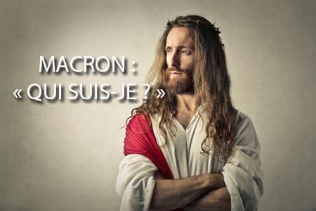 Macron nouveau Jésus-christ