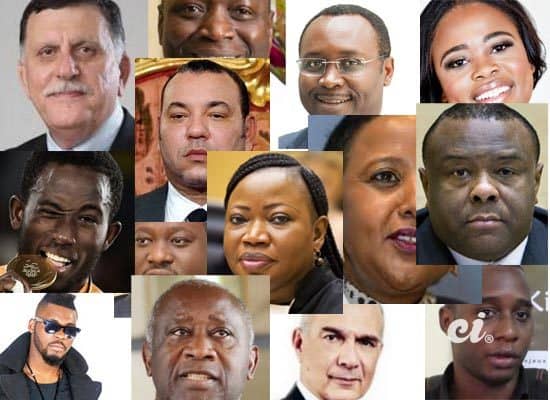 50 personnalités africaines 2016