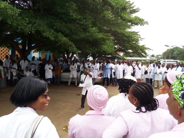 Grève fonctionnaires de santé Bouaké