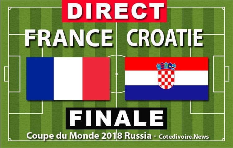 Match Finale: France - Croatie