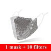 J 1 mask 10 filters