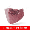 I 1 mask 10 filters