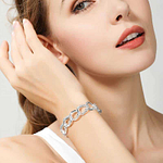 Bracelet pour Femme en Argent Véritable – Grosses Mailles Argent BIJOUX FEMME BRACELET FEMME Bracelets