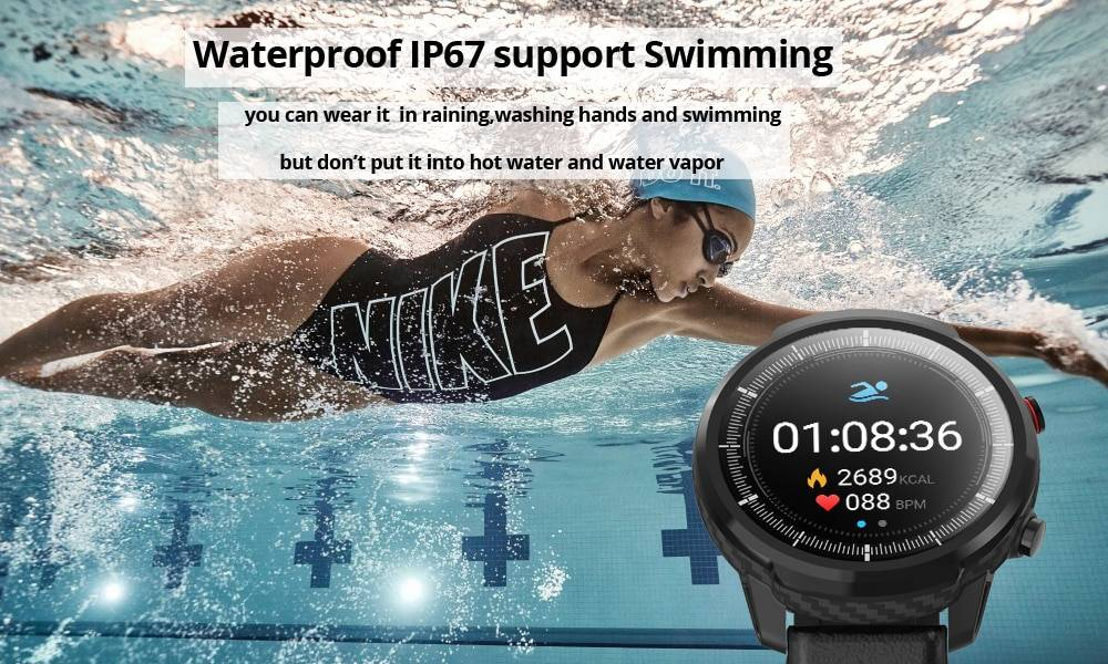 SENBONO S10 plus pleine montre intelligente tactile hommes femmes sport horloge moniteur de fréquence cardiaque Smartwatch pour IOS téléphone Android
