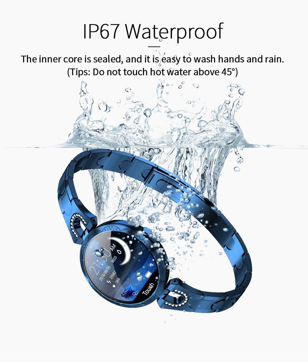 Montre intelligente de sport ; IP67 étanche à l'eau