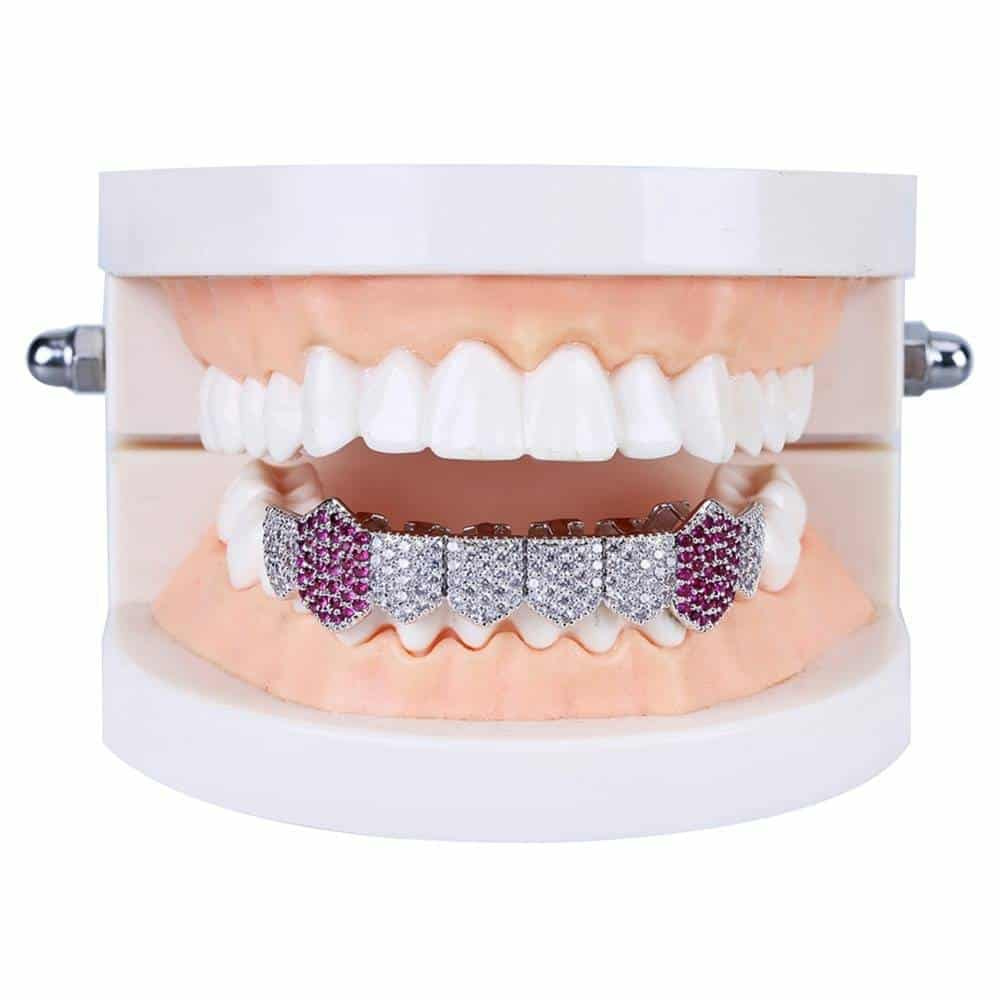 Dentier rappeur diamant