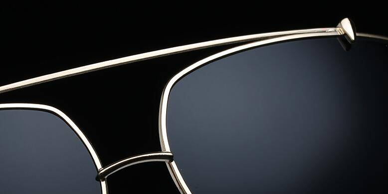 HBK mode surdimensionné pilote lunettes de soleil femmes UV400 rétro marque concepteur grand cadre lunettes de soleil pour femme dames lunettes
