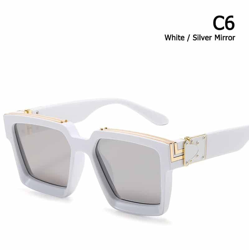 C6 White Silver