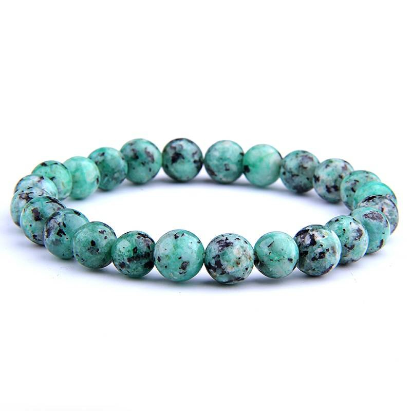 Haute qualité pierre naturelle perles Bracelets pour femme hommes mode Lapis Lazuli Bracelets élastique énergie Pulsera Homme bijoux