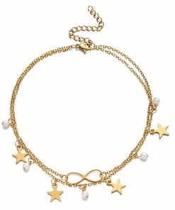 Bracelet Cheville Femme Breloque étoile