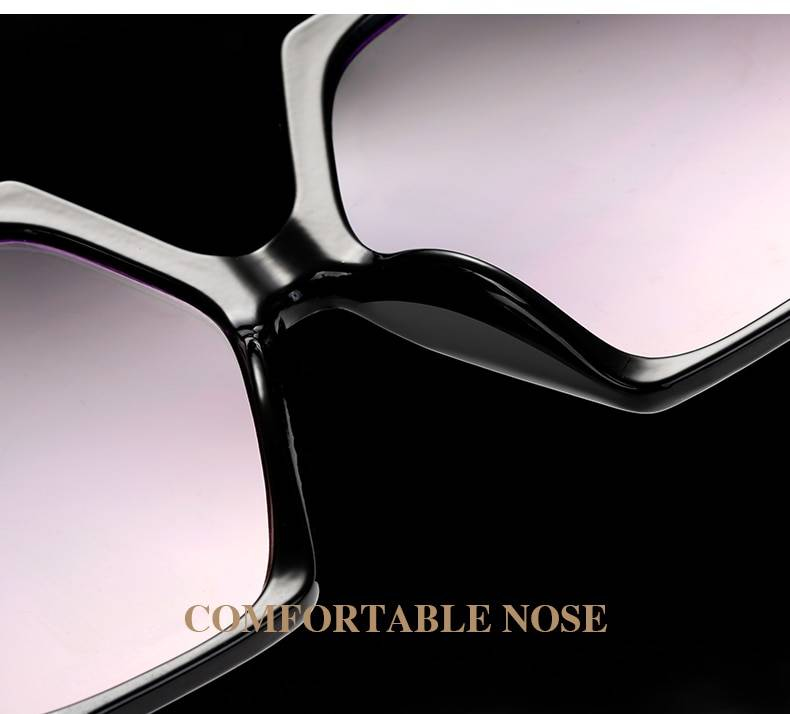 Nouveau surdimensionné lunettes de soleil yeux de chat femmes 2020 marque concepteur de luxe femme grand cadre lunettes de soleil papillon décoration lunettes