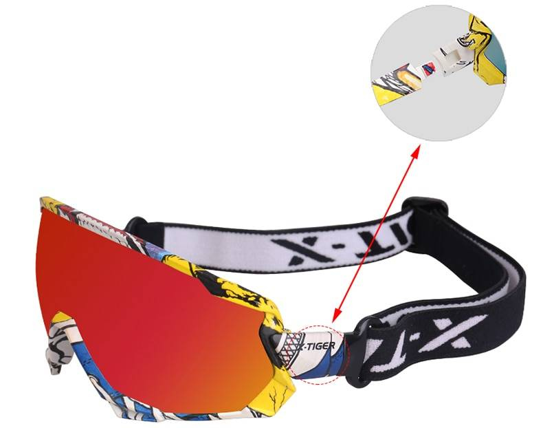 X-TIGER lunettes de sport polarisées hommes lunettes de cyclisme vtt route vélo lunettes VTT lunettes de soleil lunettes de cyclisme