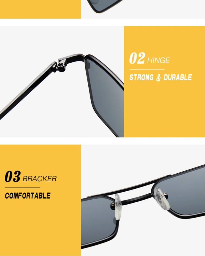 RBRARE marque de luxe Designer lunettes de soleil femmes 2019 haute qualité carré lunettes de soleil femmes gothique lunettes Vintage Oculos Feminino