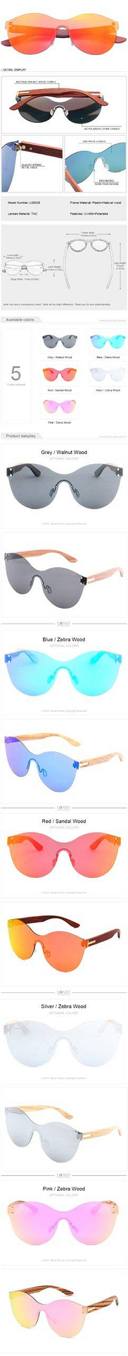 LONSY mode Sexy yeux de chat lunettes de soleil femmes polarisées marque de luxe Design lunettes de soleil Original bois Oculos de sol masculino