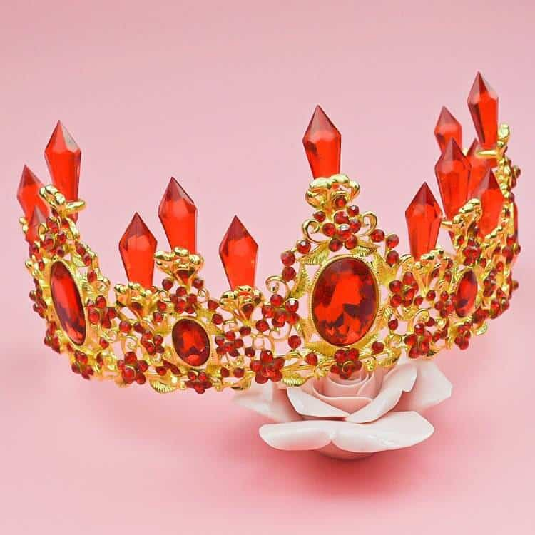 2020 nouveauté charmant cristal violet mariée diadème couronnes magnifique strass diadème pour princesse accessoires de cheveux de mariage